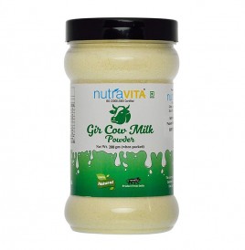 Nutravita Gir Cow Milk Powder   Plastic Jar  200 grams